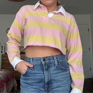 Cropped Collared Shirt